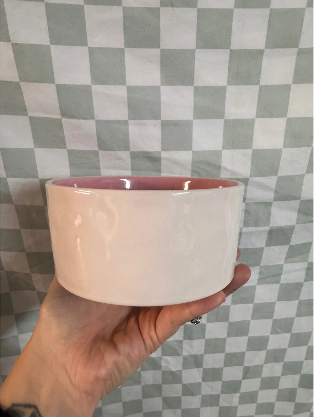 Rae Dunn Artisan Collection Ceramic Pet Bowl - Live Love Bark
